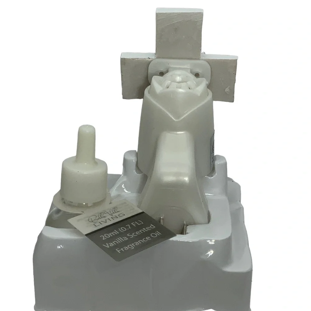 Bella Villa Oil Fragrance Warmer Spiritual Religious Cross Spring Easter Plug In